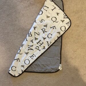 Burts Bees Baby Blanket A-bee-C